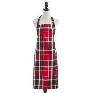 NWT Holiday Plaid Apron